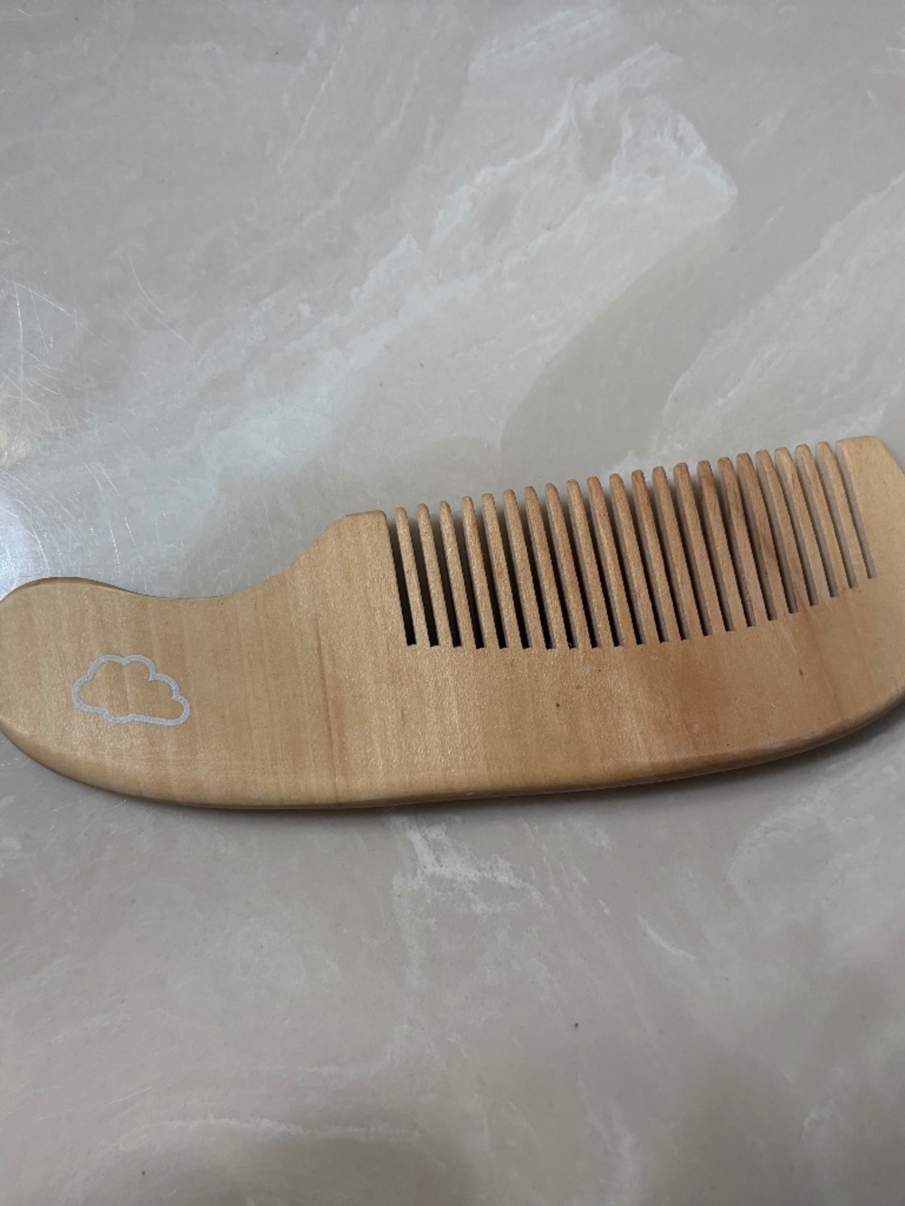 Kylie baby wooden comb
